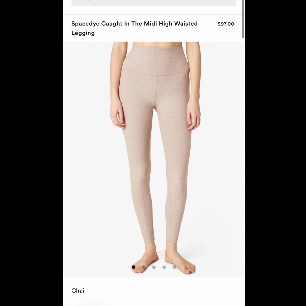 Beyond Yoga space dye caught in the midi leggings